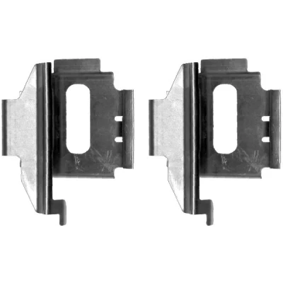 Imagen de HELLA 8DZ 355 203 031 Kit de accesorios, pastillas frenos MERCEDES BENZ: Vito Furgoneta, Clase G SUV, Sprinter 3 T Bus
