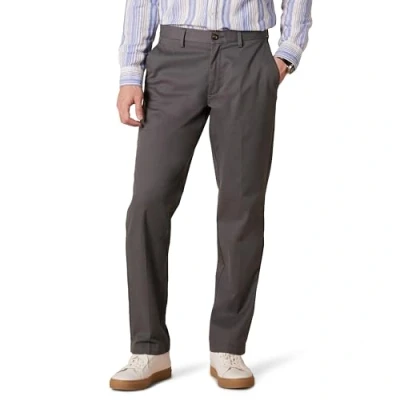 Imagen de Amazon Essentials Pantalón Chino sin Pinzas Antiarrugas de Ajuste Recto Hombre, Gris, 40W / 34L