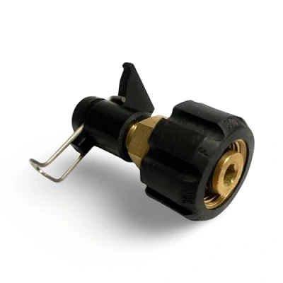 Imagen de M&amp;M Smartek Adaptador de alta presión para manguera conector/convertidor limpiadores compatible con: Kärcher, Stihl G1/4&quot; o M22 IG (opción A Kärcher &amp; IG)
