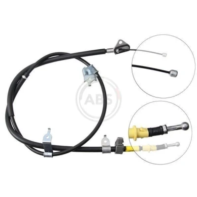 Imagen de A.B.S. K16538 Cable de Freno Mano 1685 Discos para dirección izquierda/derecha TOYOTA: Yaris II Hatchback