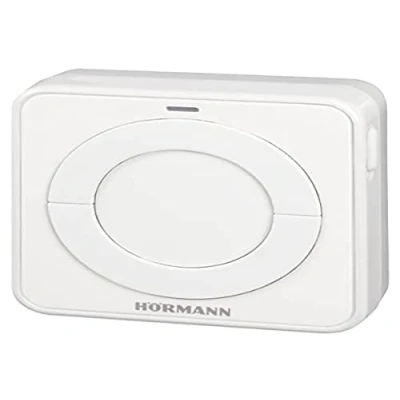 Imagen de Hörmann Fit 2 4511652 Pulsador de pared interior, posibilidad conexión controles mediante cable, Blanco