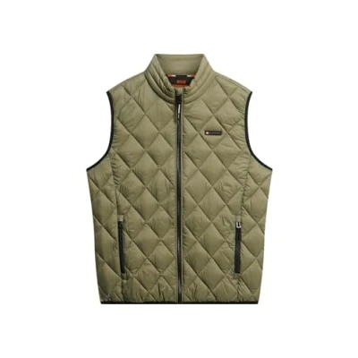 Imagen de Superdry Chaleco, Hombre, Talla: XXL, Dusty olive green