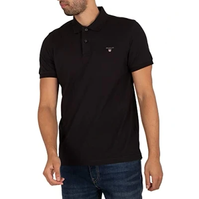 Imagen de GANT Original Pique Ss Rugger, Camisa de Polo Hombre, Black, S