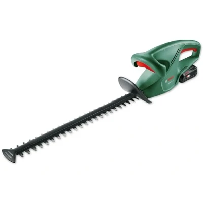 Imagen de Bosch Cortasetos a batería EasyHedgeCut 18 45 (1 2.0 Ah, sistema de voltios, longitud la cuchilla cm, en caja) Nuevo Diseño, Classic Green