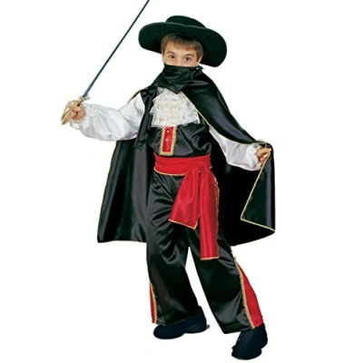 Imagen de Ciao 13100.4 6 Disfraz, liso, color negro/rojo/blanco, 4 años (13100.4 6)