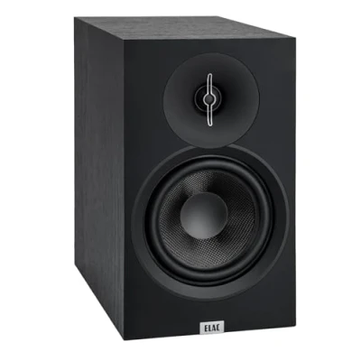 Imagen de Elac Debut B6.3 Altavoz Biblioteca Ideal para transmitir música a través de su estéreo, también en el Marco un Sistema Envolvente 5.1, Sonido Legendario y Elegante 2 Altavoces pasivos