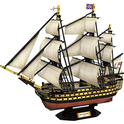 Imagen de Revell velero HMS Victory, Longitud 57,0cm Coche 3D Puzzle, Multicolor (00171)