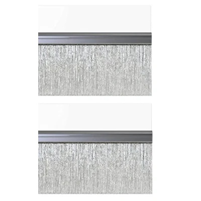 Imagen de STORMGUARD 02AM0031000CL BDS Sello Autoadhesivo para Parte Inferior de la Puerta, Transparente, 1 m, Set 2 Piezas