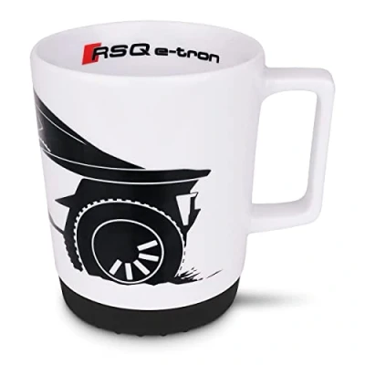 Imagen de Audi 3292201100 RS Q e tron Taza de café (porcelana, 270 ml), color blanco