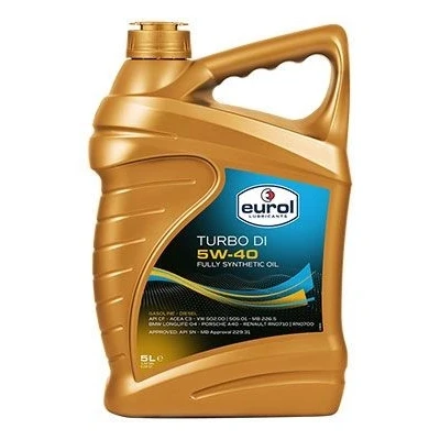 Imagen de Eurol Turbo DI 5W 40 5L Aceite de motor E100085 BMW: 3 Sedán, Coupé, VOLKSWAGEN: Golf 4, Polo IV Hatchback, 5