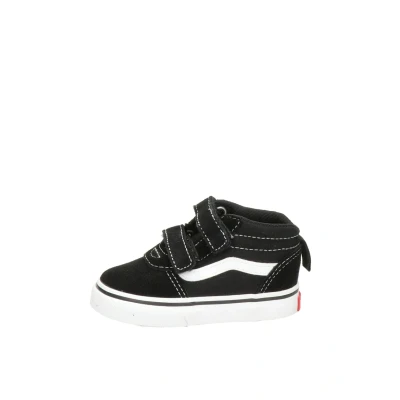 Imagen de Vans Ward Mid V, Zapatillas para Unisex niños, (Suede/Canvas) black/white, 22 EU