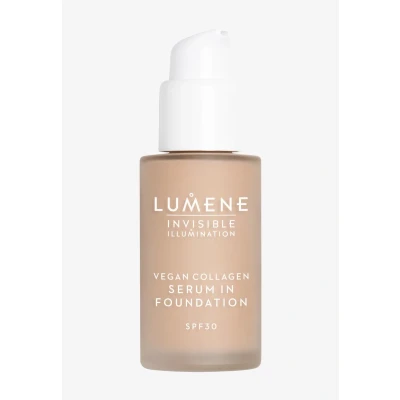Imagen de Lumene Invisible Illumination Vegan Collagen Serum IN Foundation SPF33 Base de maquillaje, Mujer, Talla: 30 ml, 2