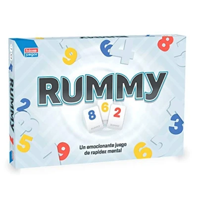 Imagen de Falomir Rummy Junior Juego de Mesa, Multicolor, Talla Única (646456)