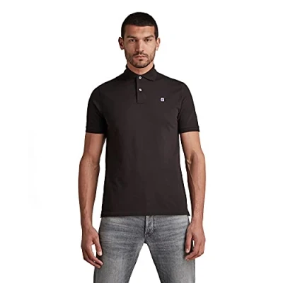 Imagen de G STAR RAW Dunda Polo, Polos para Hombre, Negro (black D08513 5864 990), S
