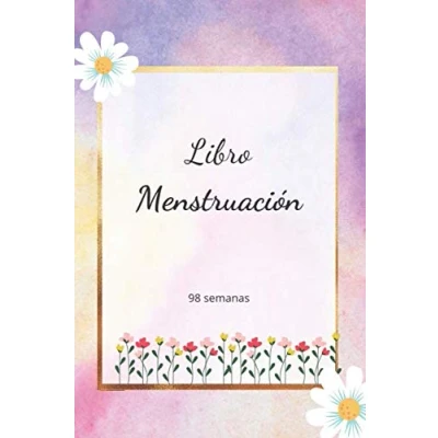 Imagen de Libro menstruación: Ciclo menstrual Diario Le permite rastrear y registrar su calendario para mujeres adolescentes