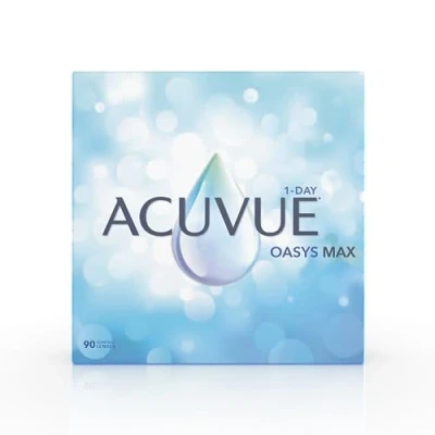 Imagen de AVUCUE Oasys Max 1 Day con tecnología TearStable y filtro de luz OptiBlue