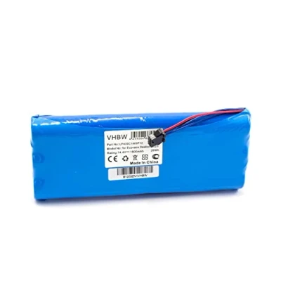 Imagen de vhbw Batería Recargable Compatible con Ecovacs Deebot D570, D58, D580, D79 aspiradora, Robot Limpieza (1.800 mAh, 14,4 V, NiMH)