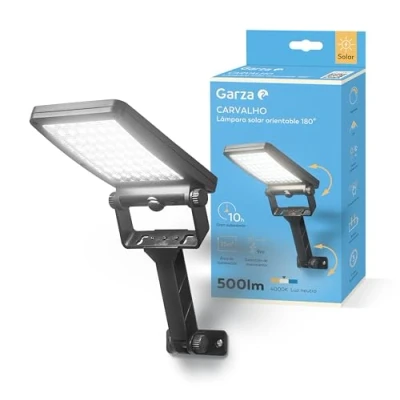 Imagen de GZ LED APLIQUE SOLAR CARVALHO 500LM 40K