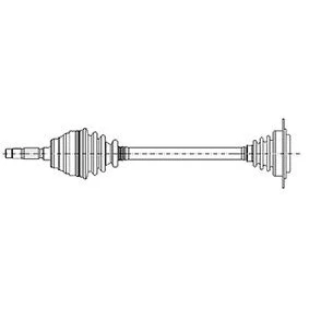 Imagen de METELLI 17 0424 Árbol de transmisión 460 90 FIAT: Punto II Hatchback