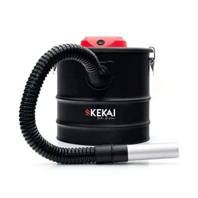 Imagen de KEKAI Aspirador DE Cenizas TRAJANO 18 L 1200 W con Filtro HEPA Mano, litros, Multicolor