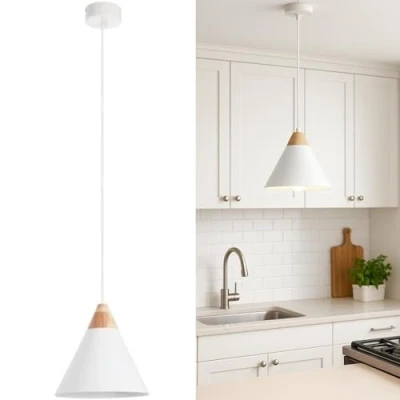 Imagen de EXO lighting lamparas colgantes cocina ODA lampara de techo colgante nordica E27 interior IP20 lámparas
