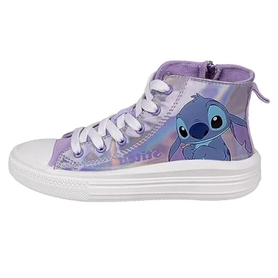 Imagen de Disney Zapatillas de Stitch, Unisex niños, Morado, 30 EU