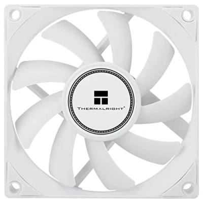 Imagen de Thermalright TL 8015W ventilador para CPU (silencioso, 4 pines, PWM, PC, 15 mm, velocidad de 2200 rpm, 80 color blanco)