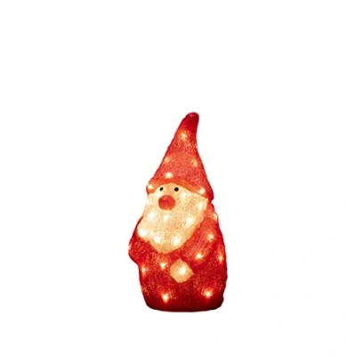 Imagen de Konstsmide Christmas Figura decorativa Papá Noel rojo IP44 altura 38 cm