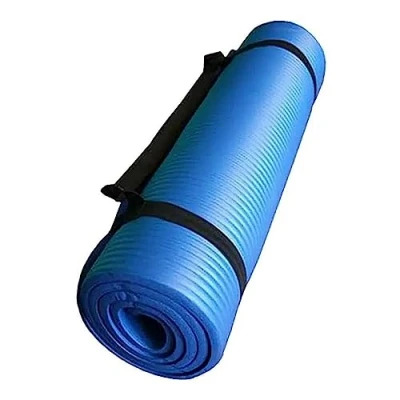 Imagen de Esterilla de Yoga Yute Softee Fitness Matrixcell Azul (180 x 60 cm)