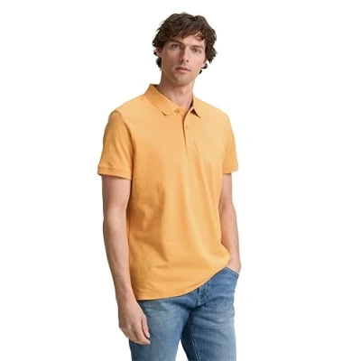 Imagen de TOM Tailor WITH Contrast Polo, Hombre, Talla: Large, Peachy orange