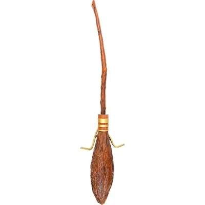 Imagen de Funidelia Escoba Harry Potter Nimbus 2000 Oficial para Hombre y Mujer Películas &amp; Series, Magos, Gryffindor, Hogwarts Color: Marrón, Accesorio Disfraz Licencia: 100%
