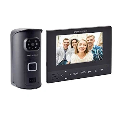 Imagen de SCS Sentinel PVS0009 casa videoteléfono Video sin Hilos del teléfono intercomunicador de Puerta Pantalla tactil Portero inalámbrico Airvisio 200