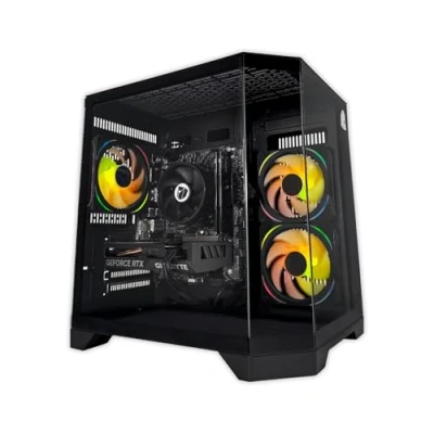 Imagen de NitroPC PC Gaming Avanzado Silver (Intel Core i5 12100 4/8 4.3GHz, GTX 1650 4GB, RAM 16GB, M.2 1TB, Windows 11, WiFi) Ordenador de sobremesa, Gamer
