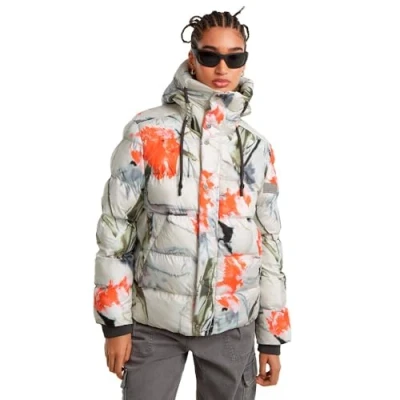 Imagen de G Star Para Mujer Whistler Short Puffer, Multicolor (dk talc liquid layers D25186 C441 G884), XS