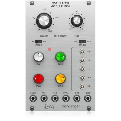 Imagen de Behringer OSCILLATOR MODULE 1004 Legendario módulo VCO de doble núcleo la serie 2500 para Eurorack