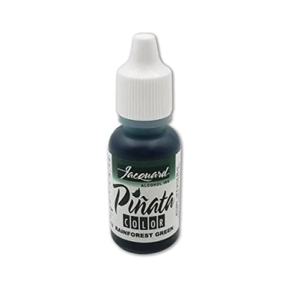 Imagen de Jacquard Tintas con Alcohol de Colores, Rainforest Green, 1/2 oz