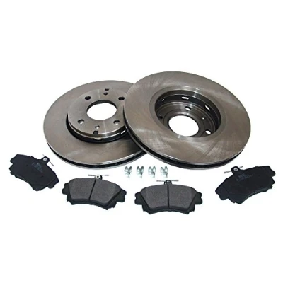 Imagen de MAPCO 47531 Kit de discos y pastillas freno Eje delantero ventilado con avisador acústico desgaste MITSUBISHI: Carisma Hatchback