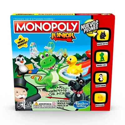 Imagen de Monopoly Junior (Versión Española), Multicolor