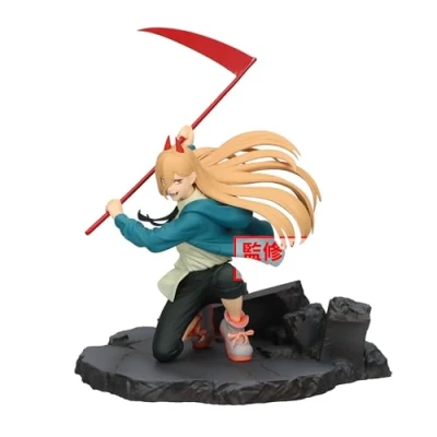 Imagen de Banpresto Chainsaw Man Poder Figura, Multicolor, Mediano (BP89543P)