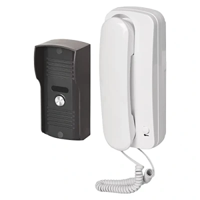 Imagen de EMOS Juego de intercomunicador para Puerta Audio con Apertura Puerta, diseño Elegante, fácil Usar