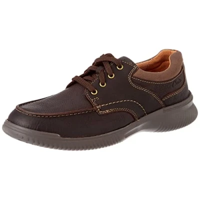 Imagen de Clarks Donaway Edge, Oxford Hombre, Brown Leather, 41.5 EU