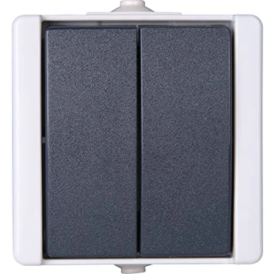 Imagen de Kopp proAQA 540556009 Interruptor en serie (5 unidades), color gris