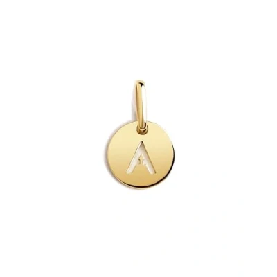 Imagen de Singularu MINI Medallion Letter Colgante, Mujer, Talla: One Size, Letra a oro