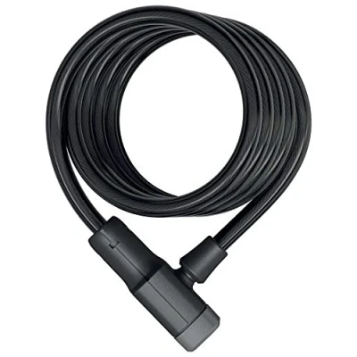 Imagen de Abus 5510K Primo 5510K/180 BK SR, Unisex, Negro, 180 cm
