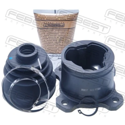 Imagen de FEBEST 0411 V75RH Articulación, árbol de transmisión Eje delantero, derecha, lado engranaje MITSUBISHI: PAJERO 3