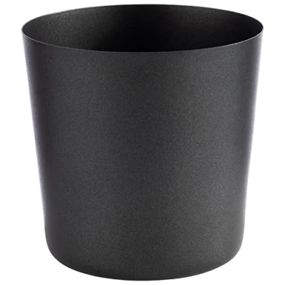 Imagen de APS LEVANTE Cuenco (diámetro: 8,5 cm, altura: acero inoxidable, 0,4 L), color gris y negro