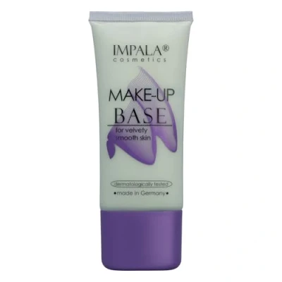 Imagen de IMPALA Primer Prebase de Maquillaje Verde Color Nº 2 Acabado Perfecto y Anti Ojeras rojeces Antiacné Textura Oil Free para todo tipo pieles Suaviza oculta poros ! 30 ml