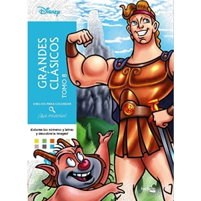 Imagen de Dibujos para colorear. ¡Qué misterio! Grandes Clásicos Tomo 8 (Hachette HEROES DISNEY Arteterapia)