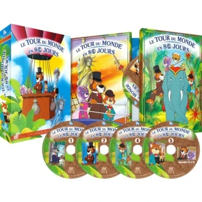 Imagen de Le Tour du monde en 80 jours Intégrale de la Saison 1 [Francia] [DVD]