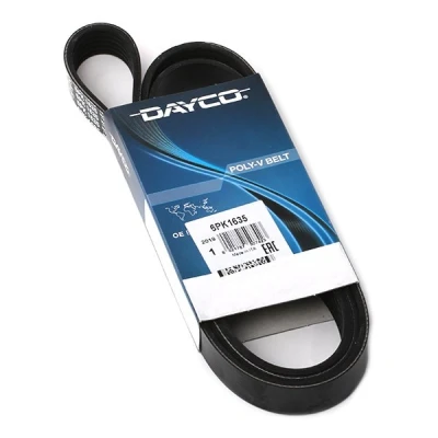 Imagen de DAYCO 6PK1635 Correa trapecial poli V 1635,0 6 OPEL: Astra J Hatchback, Insignia A Sports Tourer, FORD: Escort